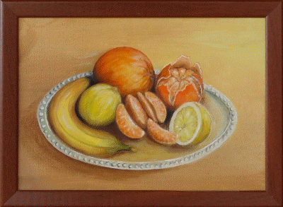 139  STILL-LIFE WITH CITRUSES